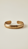 Textured Antique Brass Bangle
