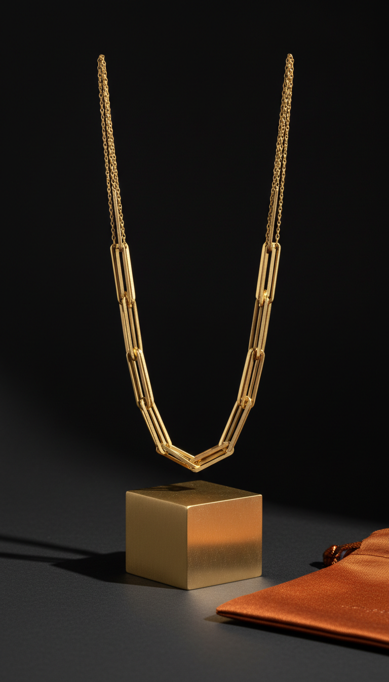 Minimalist Gold Chain Necklace
