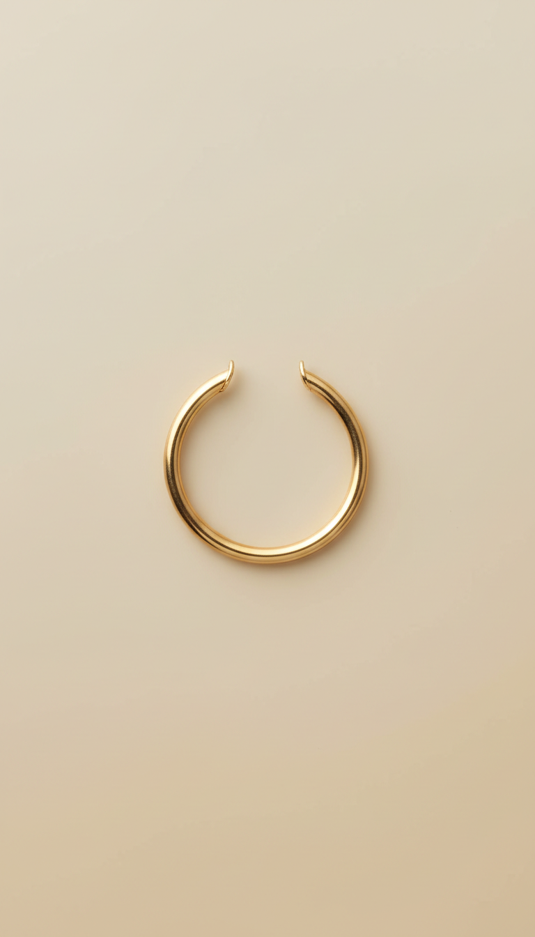 Delicate Gold Hoop Earrings