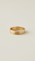 Minimalist Gold Stacking Ring